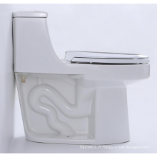 Aquacubic UPC Elegant Design Double Top Flush System avec lavabo Washing One Piece Toilet Certifié SIPHONIQUE Hôtel de salle de bain en céramique